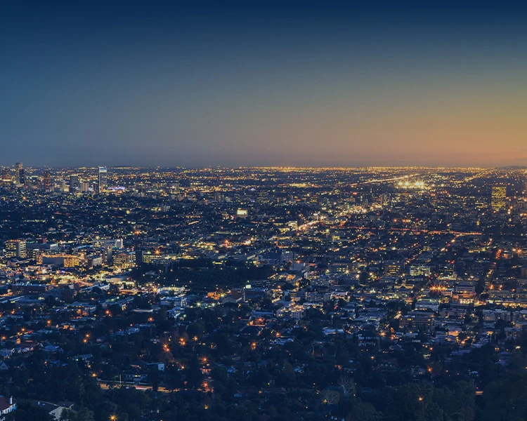 Los Angeles Skyline Cityscape